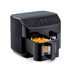 MEDION LIFE P20 Double 8,7 L 2600 W Friteuse d’air chaud Noir