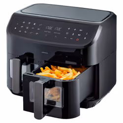 MEDION LIFE P20 Friteuse à air chaud Double 8,7L 2600W Noir - Vue supplémentaire 10