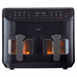 MEDION LIFE P20 Double 8,7 L 2600 W Friteuse d’air chaud Noir