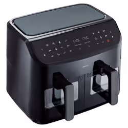 MEDION LIFE P20 Friteuse à air chaud Double 8,7L 2600W Noir - Vue supplémentaire 4