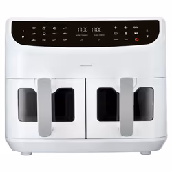 MEDION LIFE P20 Double 8,7 L 2600 W Friteuse d’air chaud Blanc