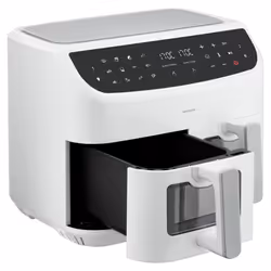 MEDION LIFE P20 Friteuse à air chaud Double 8,7L 2600W Blanc - Vue supplémentaire 8