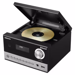 MEDION LIFE E64088 Système micro audio domestique 10 W Noir, Métallique - Vue supplémentaire 4