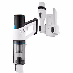 MEDION P250 Aspirateur balai Batterie Sec HEPA Sans sac 400 L 250 W Noir, Acier inoxydable, Blanc 2,2 Ah - Vue supplémentaire 5