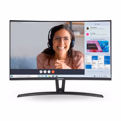 MEDION P52720, 68,6 cm (27"), 1920 x 1080 pixels, Full HD, LCD, 6,5 ms, Noir