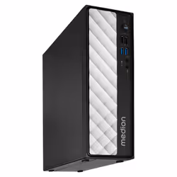 MEDION T80 i7-12650H 16Go 512Go SSD Mini PC Noir, Gris