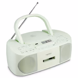 MEDION LIFE E65010, Analogique et numérique, PLL, Lecteur, CD-R, CD-RW, 6 W, LCD