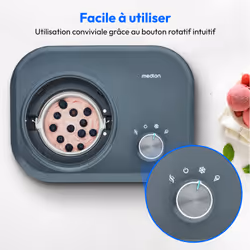 MEDION MD 10169 Compresseur pour sorbetière 1 L 100 W Bleu - Vue supplémentaire 12