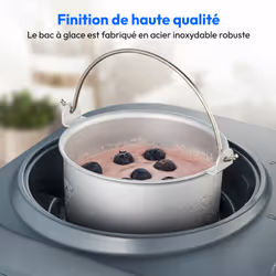 MEDION MD 10169 Compresseur pour sorbetière 1 L 100 W Bleu - Vue supplémentaire 13