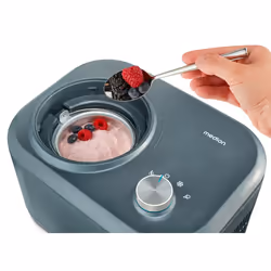 MEDION MD 10169 Compresseur pour sorbetière 1 L 100 W Bleu - Vue supplémentaire 9