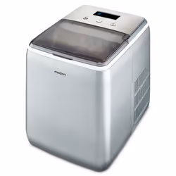 MEDION MD 11950 Machine à glaçon incornporé/sur pied 15 kg/24h Bleu, Gris, Métallique