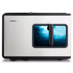 MEDION MD 11960 Machine à glaçon incornporé/sur pied 15 kg/24h Noir, Métallique, Acier inoxydable
