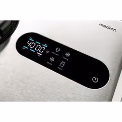 MEDION MD 12170 Compresseur pour sorbetière 2 L 220 W Acier inoxydable