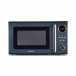 MEDION MD 15000, Comptoir, Micro-onde simple, 20 L, 800 W, Écran integré, Boutons, Rotatif