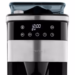 MEDION MD 19911 Machine à café filtre automatique avec broyeur 1 L Noir, Inox - Vue supplémentaire 4