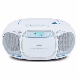 MEDION LIFE E66476 Lecteur de cassette portable 1 platine(s) Bleu
