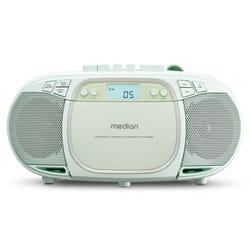 MEDION LIFE E66476 Lecteur de cassette portable 1 platine(s) Vert