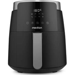 Friteuse à air chaud - MEDION - MD13030 - Acier inoxydable - 47 L - Digitale - Airfryer - 1500 W - 60 min - Jusquà 200°C - Noir