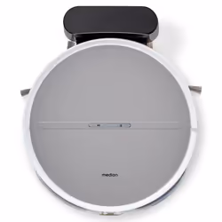 MEDION LIFE E35 SW robot aspirateur 0,4 L Sans sac Gris, Blanc