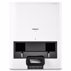 MEDION MD 12035, Aspirateur robot, Station d'accueil, Blanc, 2 L, X41 SW (MD 11916), 215 mm