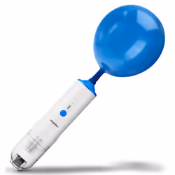 MEDION MD 19877 aspirateur de table Bleu, Blanc Sans sac