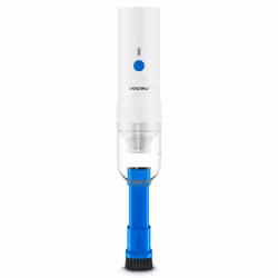 MEDION MD 19877 aspirateur de table Bleu, Blanc Sans sac