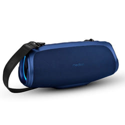 Enceinte Bluetooth portable – MEDION MD43746 – 2x15W RMS – Bass Boost – Effets lumineux – IPX7 – Bleu