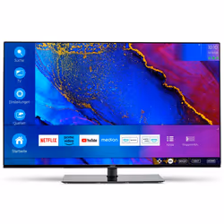 MEDION LIFE X14370, 108 cm (42.5"), 3840 x 2160 pixels, LCD, Smart TV, Wifi, Noir