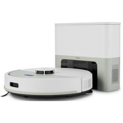 Aspirateur Robot Laveur - MEDION MD100021 X22SW+ - 165 min - 5000 Pa - Navigation Laser - 25 L - Blanc