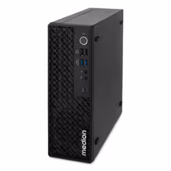 MEDION Picoworx T80 III, Copilot+ PC (MD340102) Intel Core Ultra 7 258V 32 Go LPDDR5x-SDRAM 512 Go SSD Windows 11 Pro Mini PC Noir - Vue supplémentaire 5