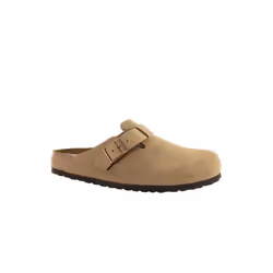 Sandales - nu-pieds birkenstock boston sfb leoi regular tabacco brown