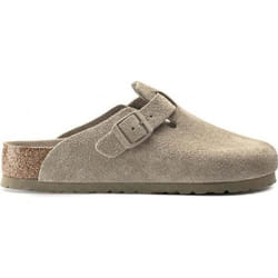 Sandale - BIRKENSTOCK - Boston - Cuir - Confort légendaire - Beige