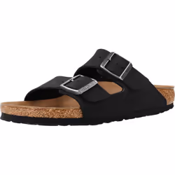 Sandales Arizona Etroite Daim Noir