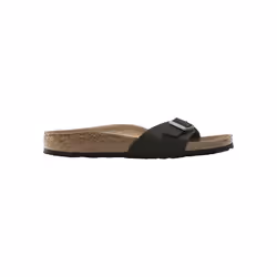 Sandales - BIRKENSTOCK - Unisexe - Noir - Plat - Tige en Birko-Flor