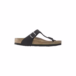 Sandales Gizeh Bs Etroite Cuir Noir