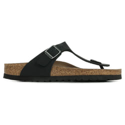 Sandales Gizeh Bs Etroite Cuir Noir