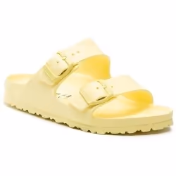 Sandales Arizona Etroite Cuir Jaune