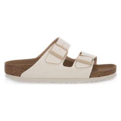 Sandales Arizona Etroite Textile Blanc