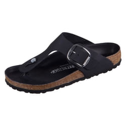 Sandales Gizeh Big Buckle Normal Cuir Noir
