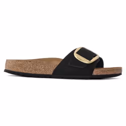 Mules cuir nubuck femme Birkenstock Madrid - black - 35