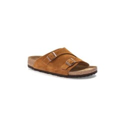 Sandale - BIRKENSTOCK - Zurich - Homme - Cuir velours souple - Mink
