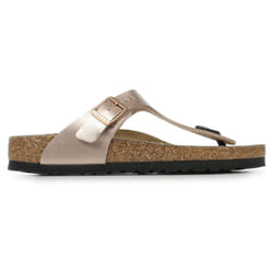 Sandales Gizeh Etroite Synthétique Marron