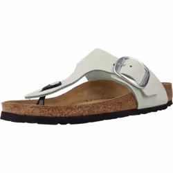 BIRKENSTOCK GIZEH BIG BUCKLE COULEUR VERT - 37