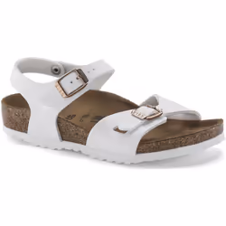 Sandales Rio Etroite Synthétique Blanc