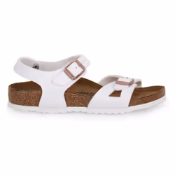 Sandales Rio Etroite Synthétique Blanc