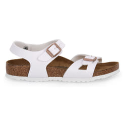 Sandales Rio Etroite Synthétique Blanc