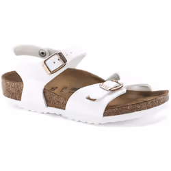 Sandales Rio Etroite Synthétique Blanc - 32