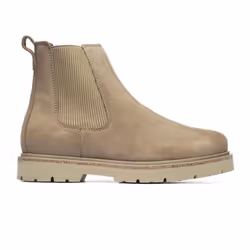 Bottes Highwood Etroite Cuir Beige
