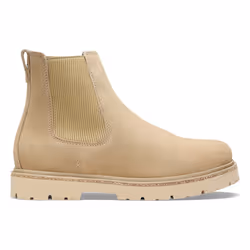 Bottes Highwood Etroite Cuir Beige