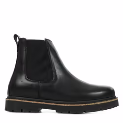 Bottes Highwood Etroite Cuir Noir